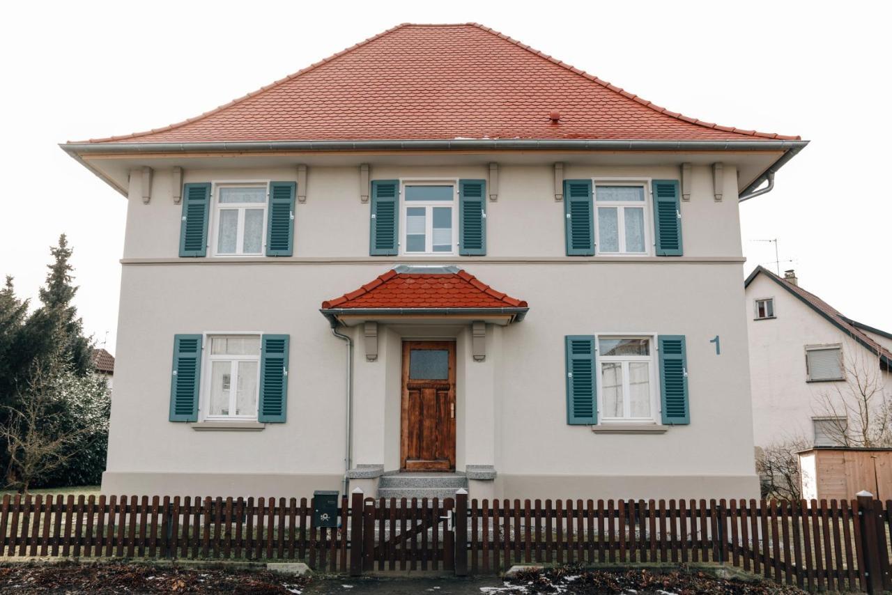 Ferienwohnung am Federsee Bad Buchau Exterior foto